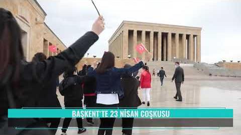 BAŞKENT'TE 23 NİSAN COŞKUSU