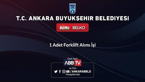 BELKO 1 Adet Forklift Alımı İşi