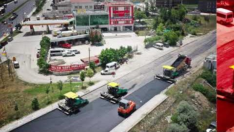 Başkent’in kuzeyinden güneyine, doğusundan batısına yolları yeniliyoruz.