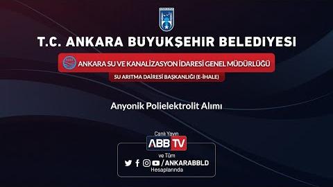 ASKİ GENEL MÜDÜRLÜĞÜ - SU ARITMA DAİRESİ BAŞKANLIĞI - Anyonik Polielektrolit Alımı