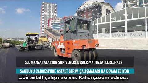 Mamak Sağduyu ve Dereboyu Caddelerinde Altyapı Çalışmalarının Sonuna Gelindi.