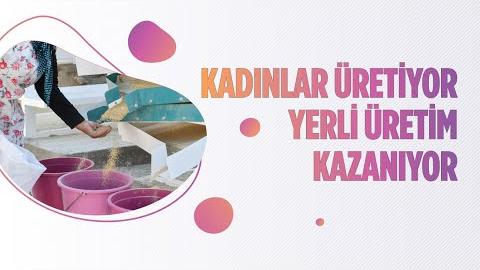 Kadınlar üretiyor, "Başkent Market" modeli ile yerli üretim kazanıyor.