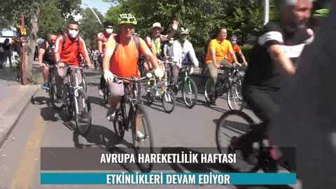 Avrupa Hareketlilik Haftası'nda Bahçelievler 7. Cadde Trafiğe Kapatılarak Bisikletlilerin Oldu