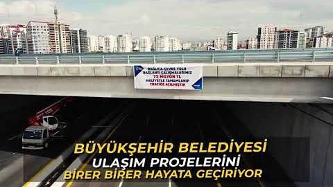 Bağlıca Bulvarı ile Ankara Çevre Yolu’nu bağlayan 3 gidiş 3 geliş bağlantı yolunu kullanıma açtık.