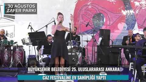25. Uluslarası Ankara Caz Festivali yoğun ilgi gördü.