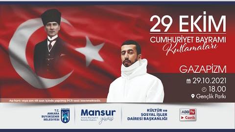 29 Ekim Cumhuriyet Bayramı Kutlaması - Gazapizm Konseri