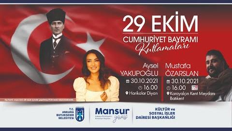 29 Ekim Cumhuriyet Bayramı Kutlaması - Mustafa ÖZARSLAN Konseri