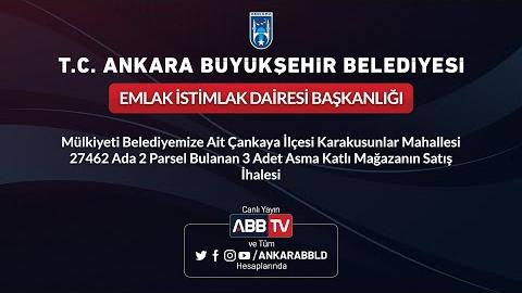 EMLAK İSTİMLAK DAİRESİ BAŞKANLIĞI - 3 Adet Asma Katlı Mağazanın Satış İhalesi