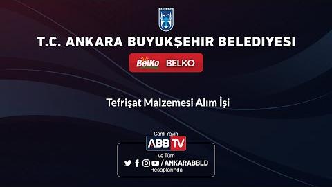 BELKO - Tefrişat Malzemesi Alım İşi