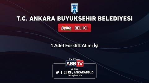 BELKO - 1 Adet Forklift Alımı İşi