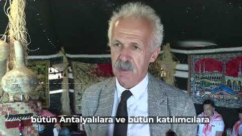 ‘Uluslararası Antalya Yörük Türkmen Festivali’ne katıldık.