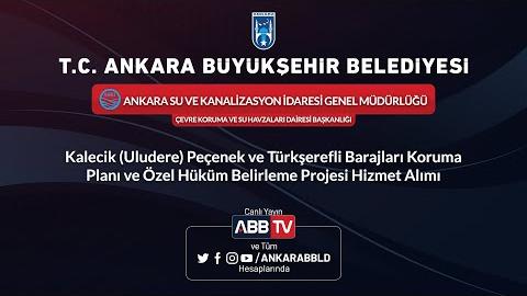 ASKİ GENEL MÜDÜRLÜĞÜ ÇEVRE KORUMA VE SU HAVZALARI DAİRESİ BAŞKANLIĞI - Kalecik(Uludere) Peçenek ve Türkşerefli Barajları Koruma Planı ve Özel Hüküm Belirleme Projesi Hizmet Alımı