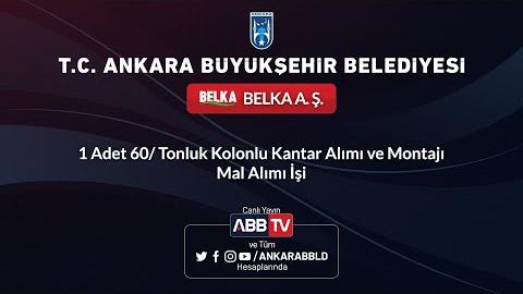 BELKA AŞ - 1 Adet 60-Tonluk Kolonlu Kantar Alımı ve Montajı