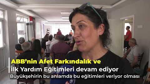 Afet ve acil durumlara hızlı müdahale etmek için başlattığımız eğitim çalışmalarımız sürdürüyoruz.