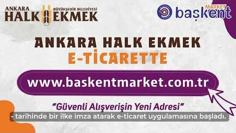 Halk Ekmek ürünleri artık online ortamda satışta...