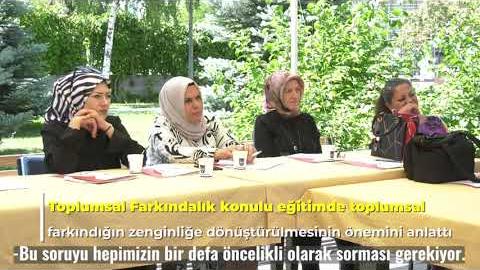 "Toplumsal Farklılıklar" konulu eğitim düzenlendi.