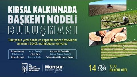 KIRSAL KALKINMADA BAŞKENT MODELİ BULUŞMASI