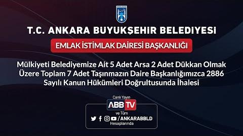 EMLAK İSTİMLAK DAİRESİ BAŞKANLIĞI - Mülkiyeti Belediyemize Ait 7 Adet Taşınmazın Satış İhalesi