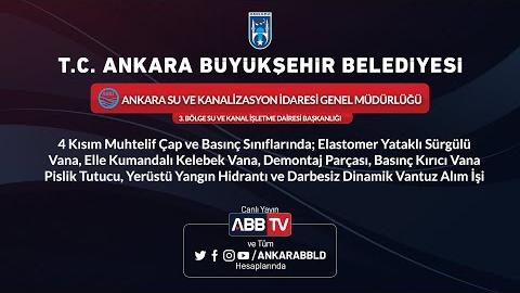 ASKİ - 4 Kısım Muhtelif Çap ve Basınç Sınıflarında Armatür Alımı