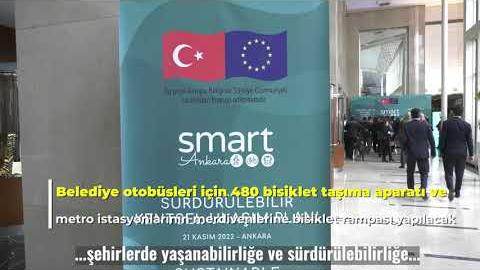 “Smart Ankara”nın tanıtımı yapıldı.