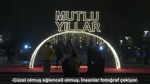 Mutlu Yıllar bAŞKent Ankara ışıl ışıl 