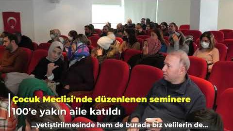 Dijital Dünya'da Çocukların Hakları Mahremiyetleri ve Güvenlikleri konusunda seminer düzenlendik.