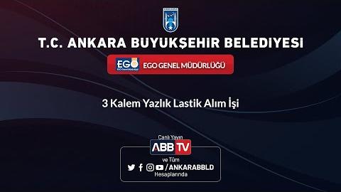 EGO GENEL MÜDÜRLÜĞÜ - 3 Kalem Yazlık Lastik Alım İşi