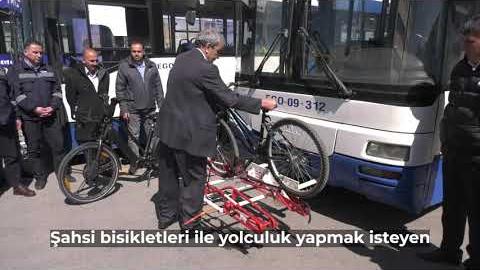 EGO otobüslerine 480 bisiklet taşıma aparatı monte edildi.