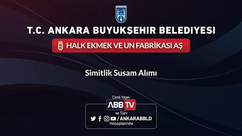 HALK EKMEK VE UN FABRİKASI AŞ - Simitlik Susam Alımı