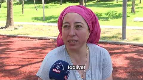 Yaşayan kent Ankara'da "Sağlıklı Adımlar, Sağlıklı Başkent" yoğun ilgi görüyor.