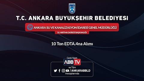 ASKİ GENEL MÜDÜRLÜĞÜ SU ARITMA DAİRESİ BAŞKANLIĞI - 10 Ton EDTA.4na Alımı