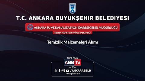 ASKİ GENEL MÜDÜRLÜĞÜ DESTEK HİZMETLERİ DAİRESİ BAŞKANLIĞI - Temizlik Malzemeleri Alımı