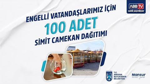 ZABITA DAİRE BAŞKANLIĞI - Engelli Vatandaşlarımız İçin 100 Adet Simit Camekan Dağıtımı