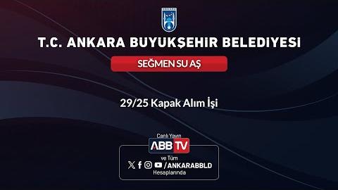 SEĞMEN SU AŞ - 29/25 Kapak Alım İşi