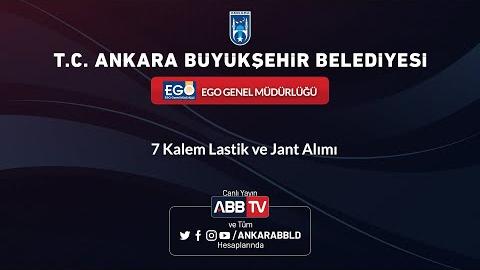 EGO GENEL MÜDÜRLÜĞÜ - 7 Kalem Lastik ve Jant Alımı