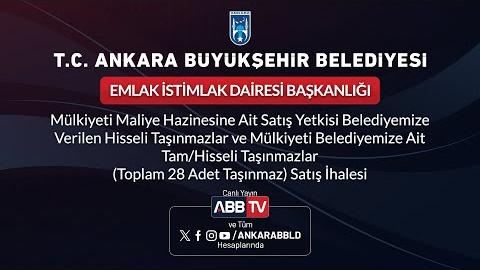 EMLAK İSTİMLAK DAİRESİ BAŞKANLIĞI - Mülkiyeti Maliye Hazinesine Ait Satış Yetkisi Belediyemize Verilen Hisseli Taşınmalar ve Mülkiyeti Belediyemize Ait Tam/Hisseli Taşınmazlar (Toplam 28 Adet Taşınmaz) Satış İhalesi