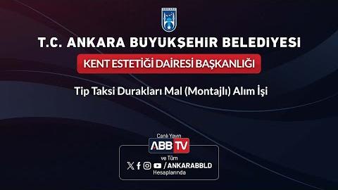 KENT ESTETİĞİ DAİRESİ BAŞKANLIĞI - Tip Taksi Durakları Mal (Montajlı) Alım İşi