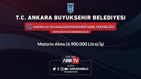 ASKİ GENEL MÜDÜRLÜĞÜ - Motorin Alımı(4.900.000 Litre) İşi