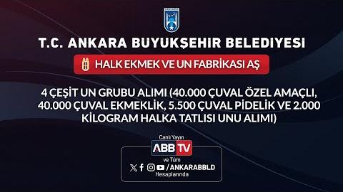 HALK EKMEK ve UN FABRİKASI AŞ - 4 Çeşit Un Grubu Alımı
