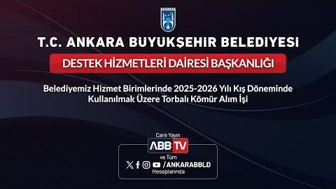 DESTEK HİZMETLERİ DAİRESİ BAŞKANLIĞI - Belediyemiz Hizmet Birimlerinde 2025-2026 Yılı Kış Döneminde Kullanılmak Üzere Torbalı Kömür Alım İşi