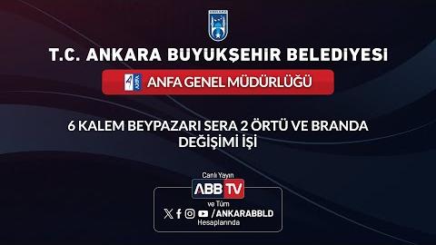 ANFA GENEL MÜDÜRLÜĞÜ - 6 Kalem Beypazarı Sera Örtü ve Branda Değişimi İşi