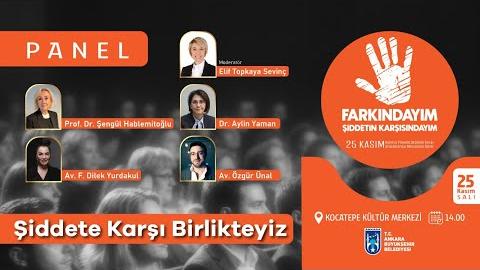 FARKINDAYIM ŞİDDETİN KARŞISINDAYIM - PANEL
