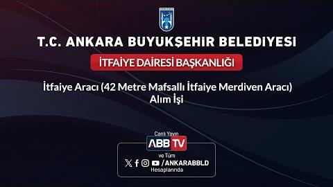 İTFAİYE DAİRESİ BAŞKANLIĞI - İtfaiye Aracı (42 Metre Mafsallı İtfaiye Merdiven Aracı) Alım İşi