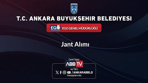EGO GENEL MÜDÜRLÜĞÜ - Jant Alımı