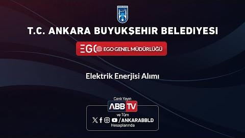 EGO GENEL MÜDÜRLÜĞÜ - Elektrik Enerji Alımı