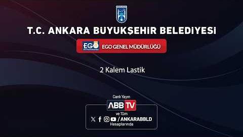 EGO GENEL MÜDÜRLÜĞÜ - 2 Kalem Lastik