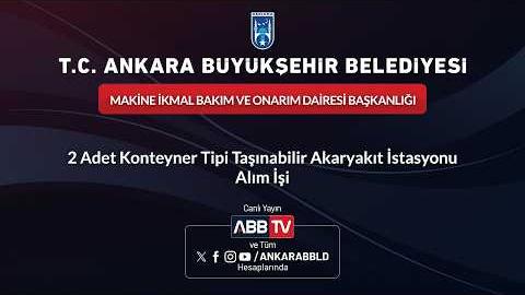 MAKİNE İKMAL BAKIM VE ONARIM DAİRESİ BAŞKANLIĞI - 2 Adet Konteyner Tipi Taşınabilir Akaryakıt İstasyonu Alım İşi