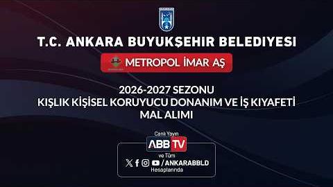 METROPOL İMAR AŞ - 2026-2027 YILI KİŞİSEL KORUYUCU DONANIM VE İŞ KIYAFETİ MAL ALIMI