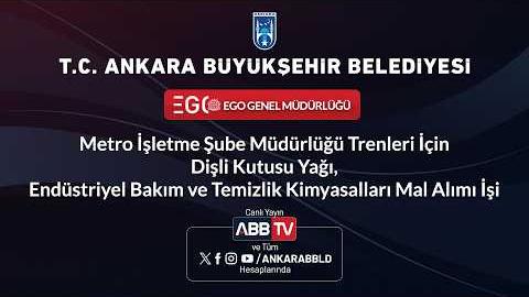 EGO GENEL MÜDÜRLÜĞÜ - Metro İşletme Şube Müdürlüğü Trenleri İçinDişli Kutusu Yağı,Endüstriyel Bakım