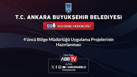 EGO GENEL MÜDÜRLÜĞÜ -  4'üncü Bölge Müdürlüğü Uygulama Projelerinin Hazırlanması